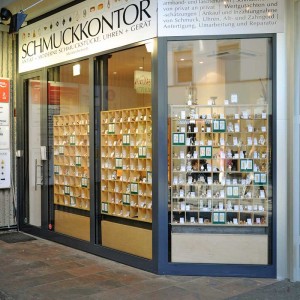 Schaufenster nach Umbau