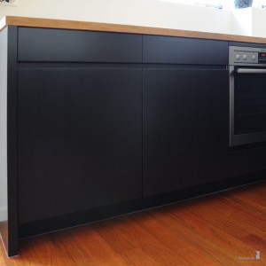 Schrankfronten Herdseite